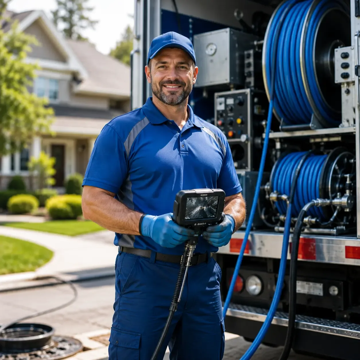 Local outdoor drain cleaning specialists in Parker, PA